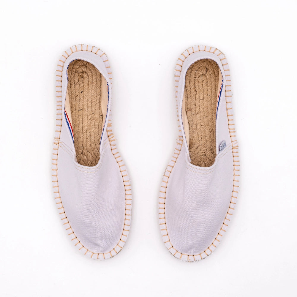 Espadrille blanche premium made in France