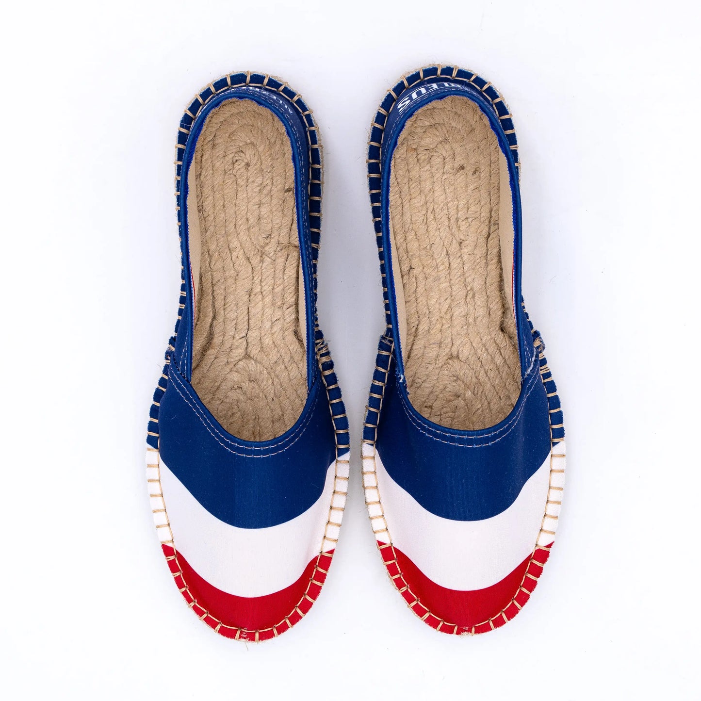 Espadrille Jeux Olympiques bleu blanc rouge
