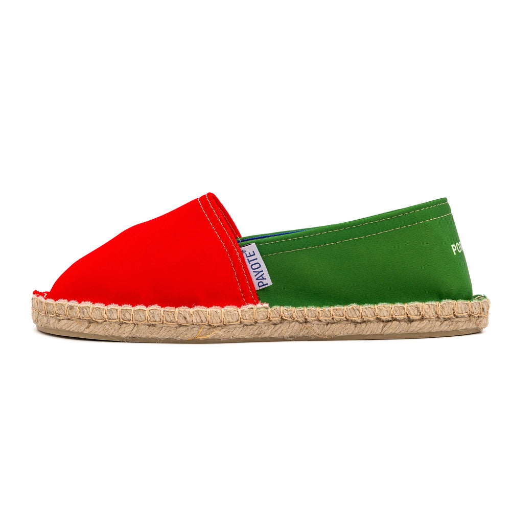 Espadrille motif drapeau portugais