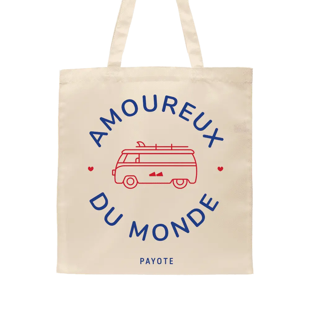 Tote Bag Amoureux du monde