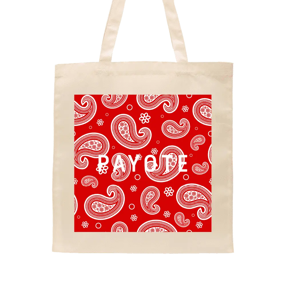 Tote Bag Bandana Rouge