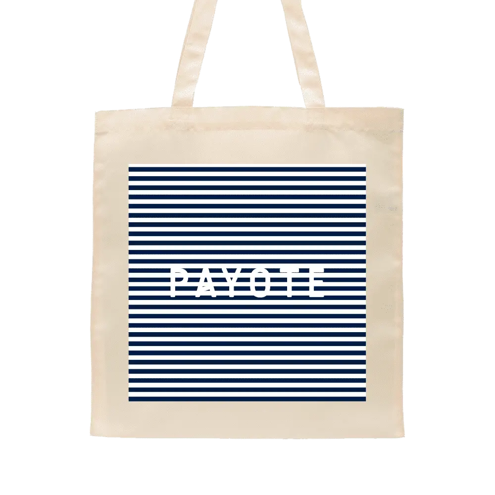 Navy Boat Tote Bag