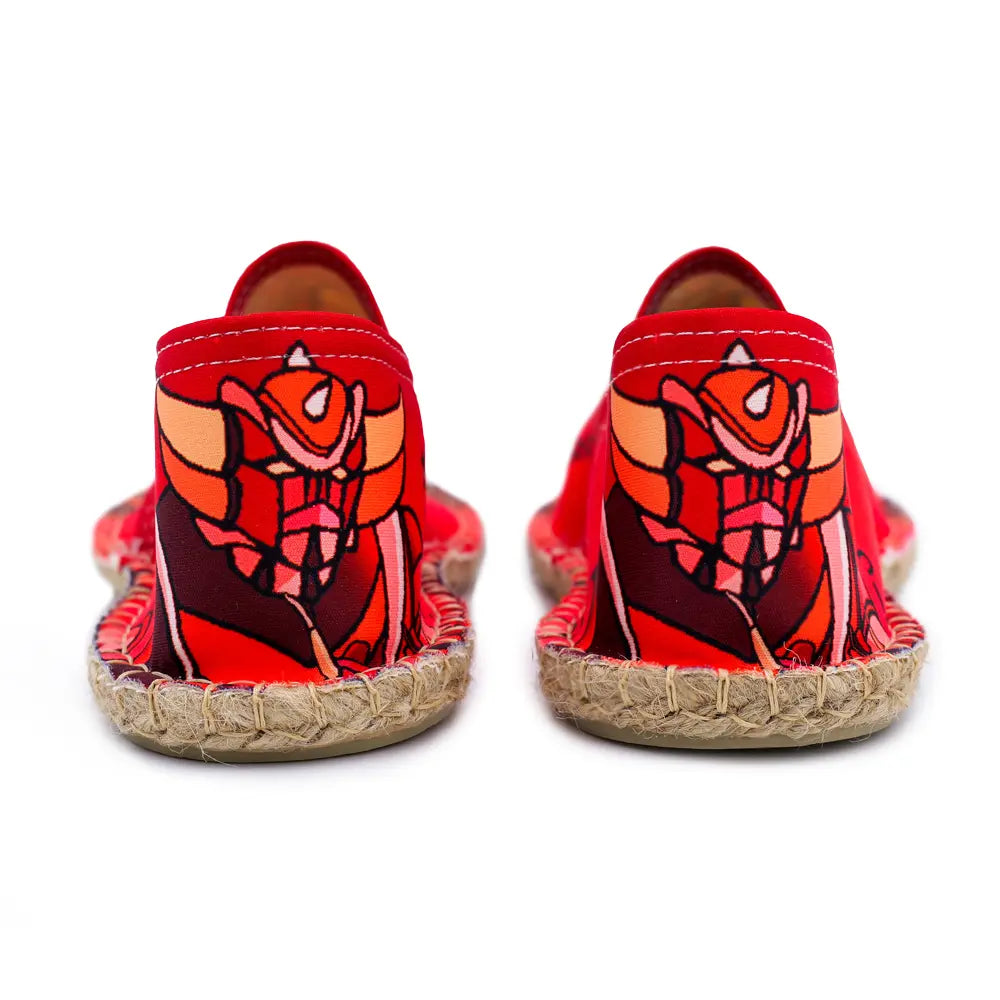 Goldorak Red Espadrille