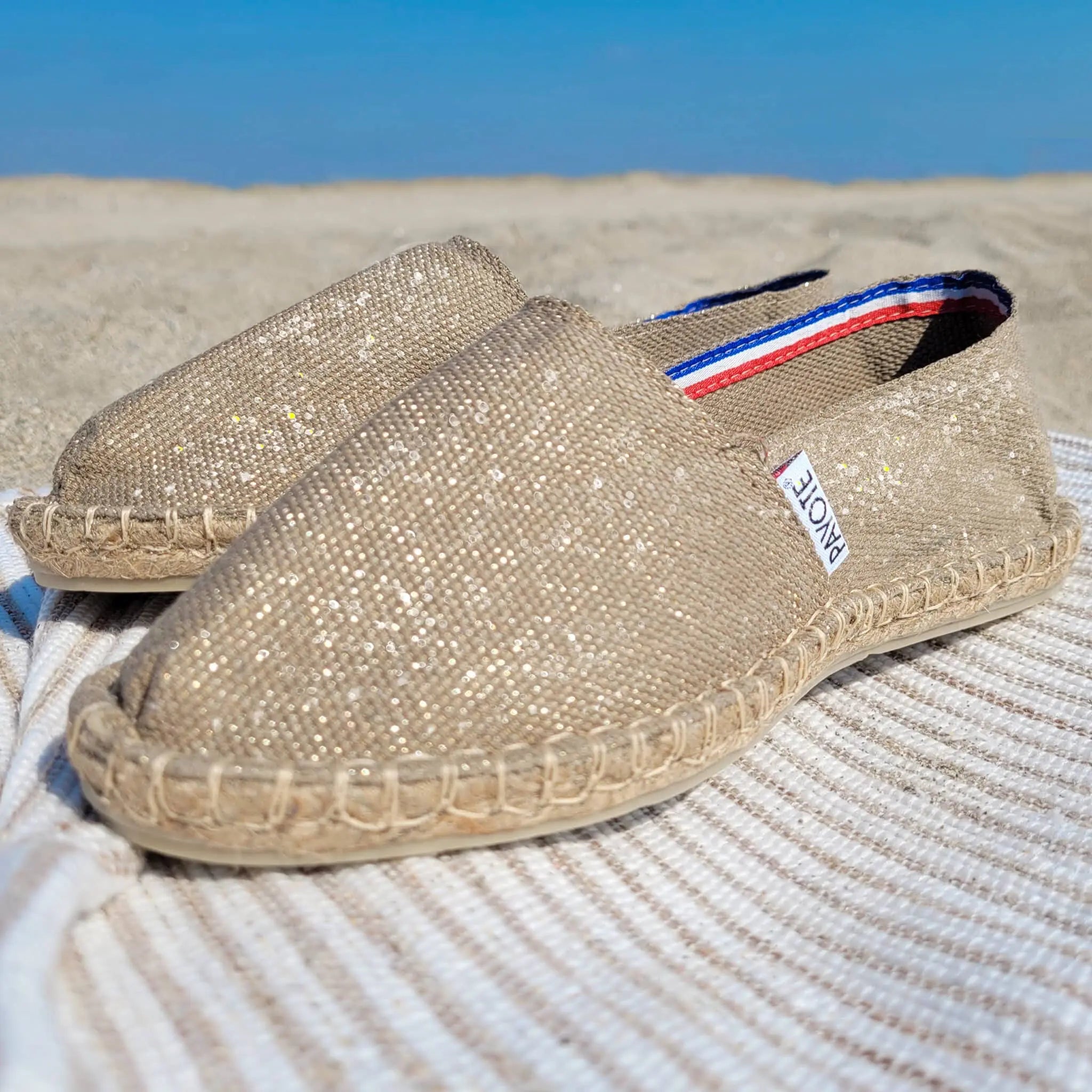 Espadrille paillette femme sales