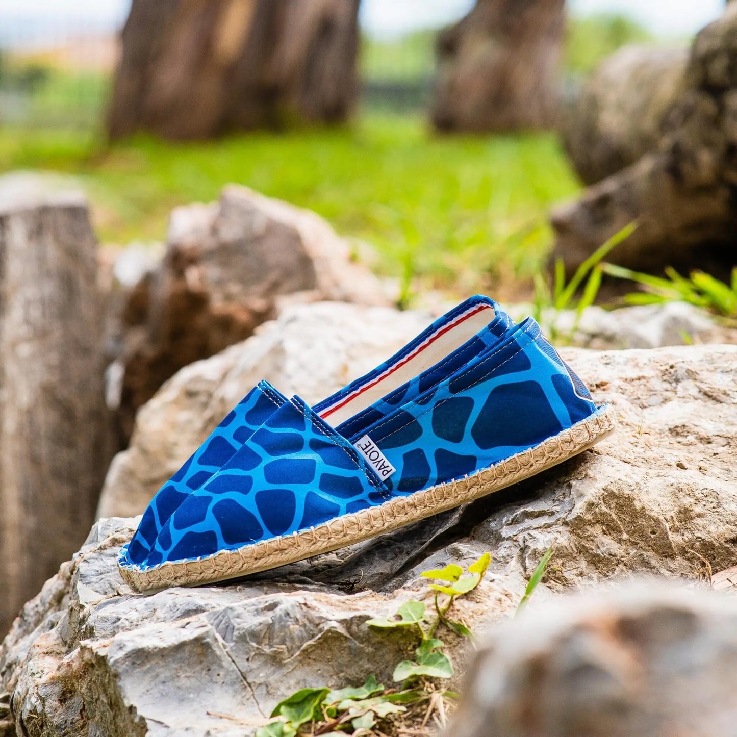 Espadrille Girafon Bleu x Payote