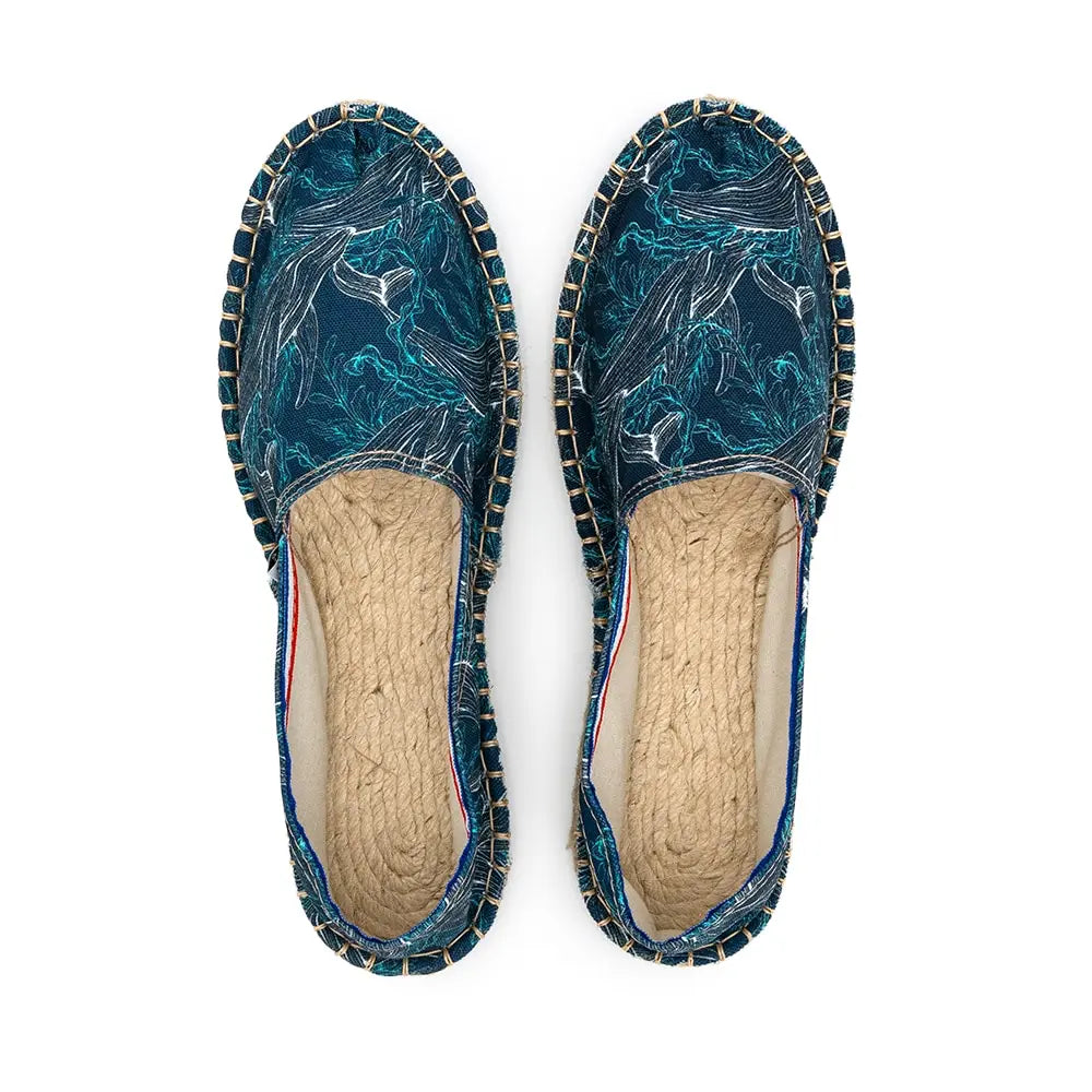 Espadrille recyclée Océan