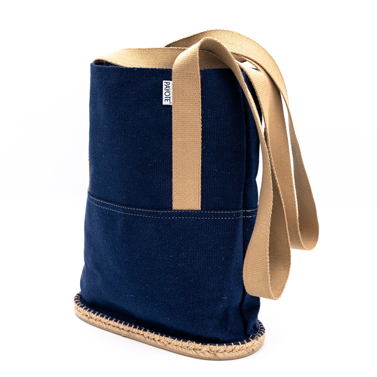 Sac espadrille bleu marine fabriqué en France