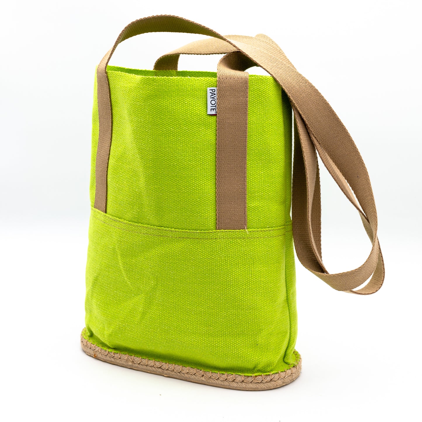 Sac espadrille couleur vert bambou