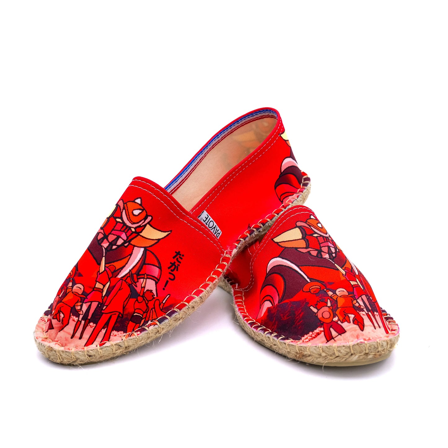 Goldorak Red Espadrille