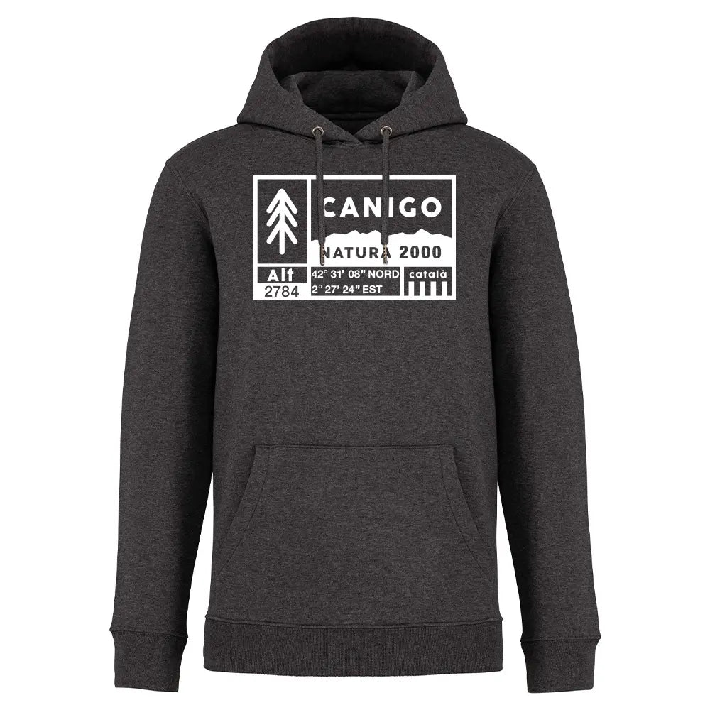 Recycled Hooded Sweatshirt - Canigó Natura 2000