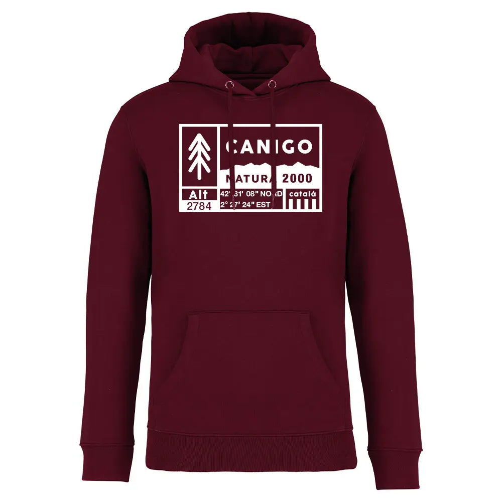 Recycled Hooded Sweatshirt - Canigó Natura 2000