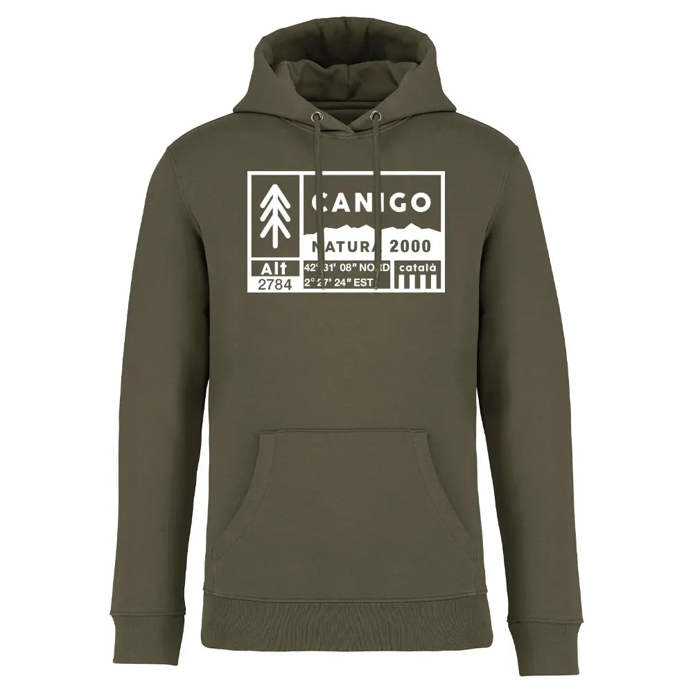 Recycled Hooded Sweatshirt - Canigó Natura 2000