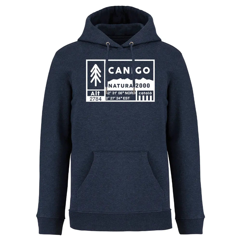 Recycled Hooded Sweatshirt - Canigó Natura 2000