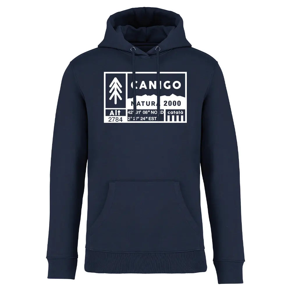 Recycled Hooded Sweatshirt - Canigó Natura 2000