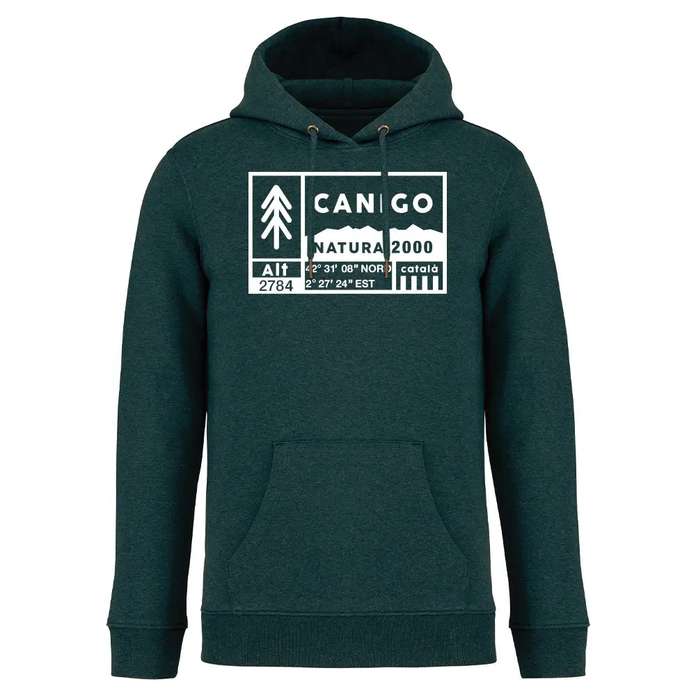 Recycled Hooded Sweatshirt - Canigó Natura 2000