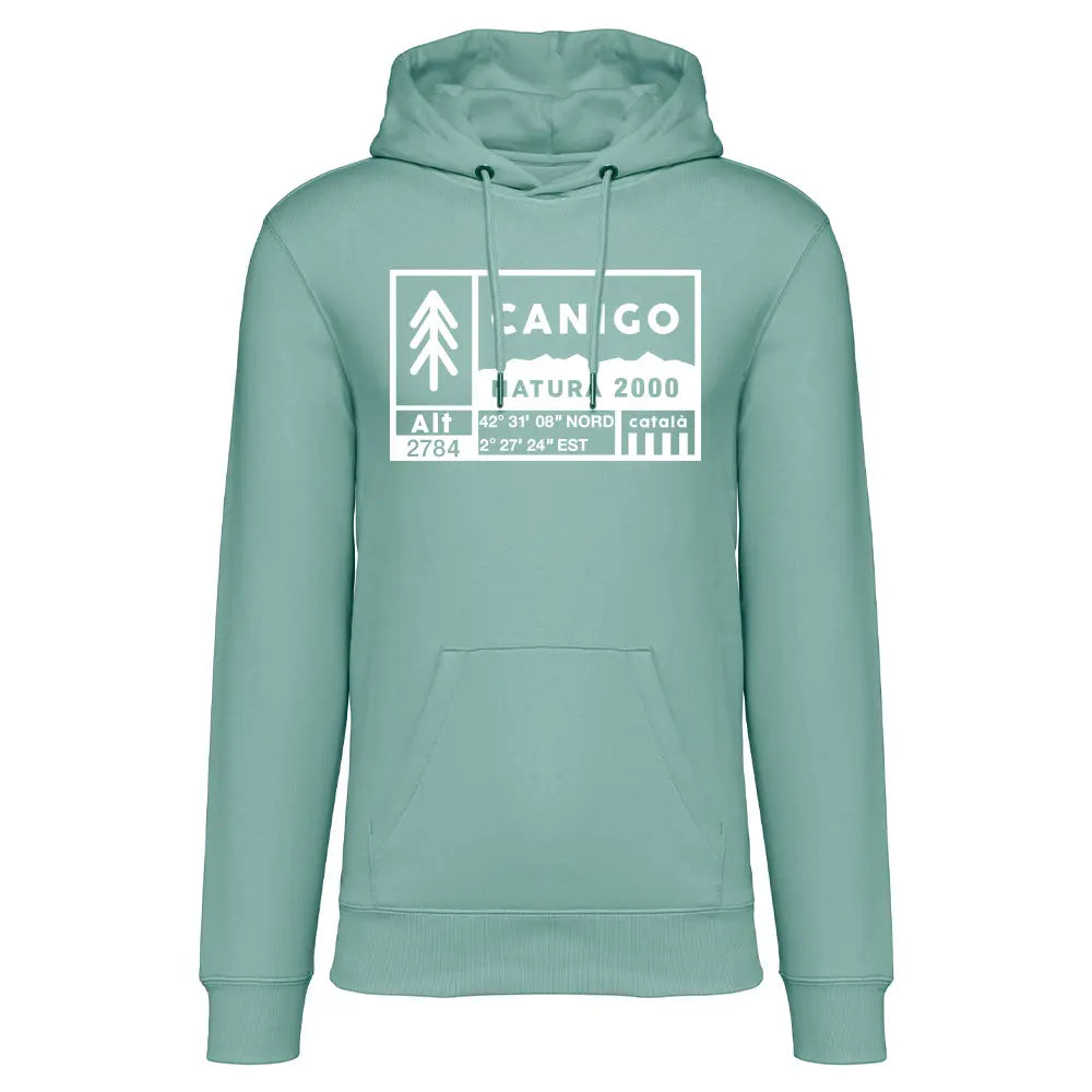 Recycled Hooded Sweatshirt - Canigó Natura 2000