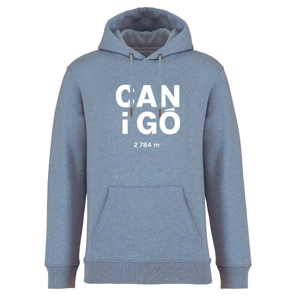 Recycled Hooded Sweatshirt - Canigó vertical
