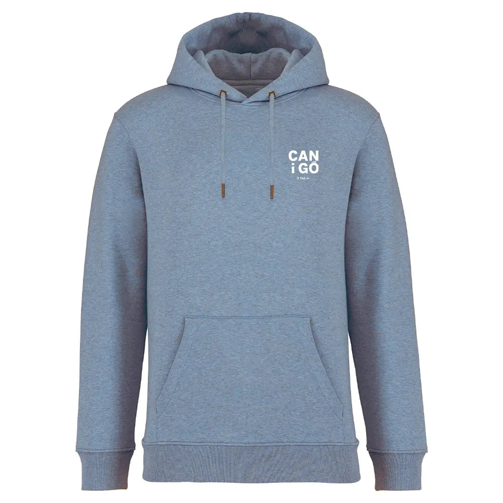 Recycled Hoodie - Canigó vertical heart