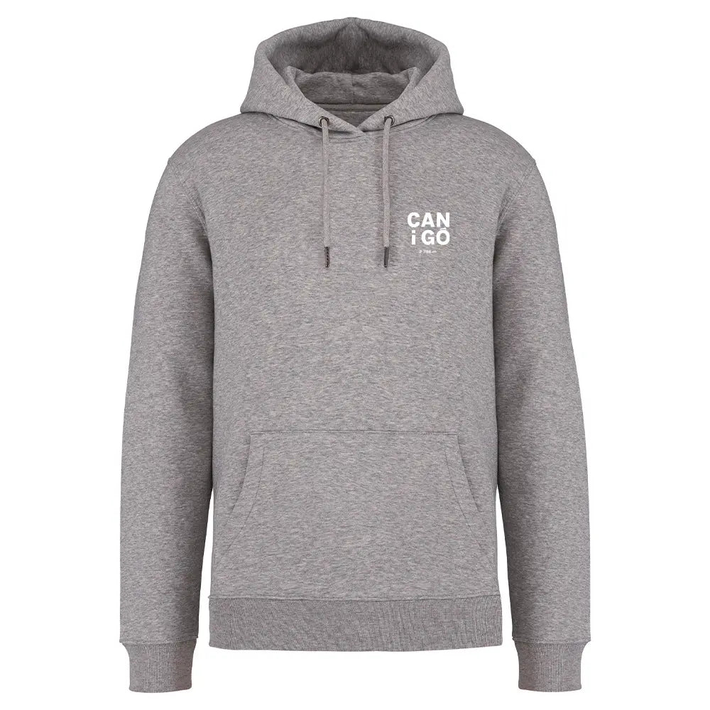 Recycled Hoodie - Canigó vertical heart