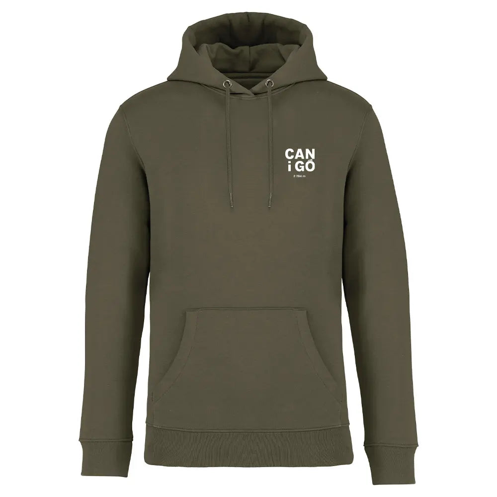 Recycled Hoodie - Canigó vertical heart