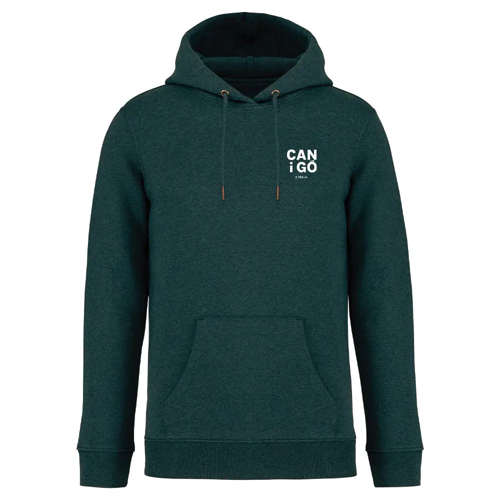 Recycled Hoodie - Canigó vertical heart