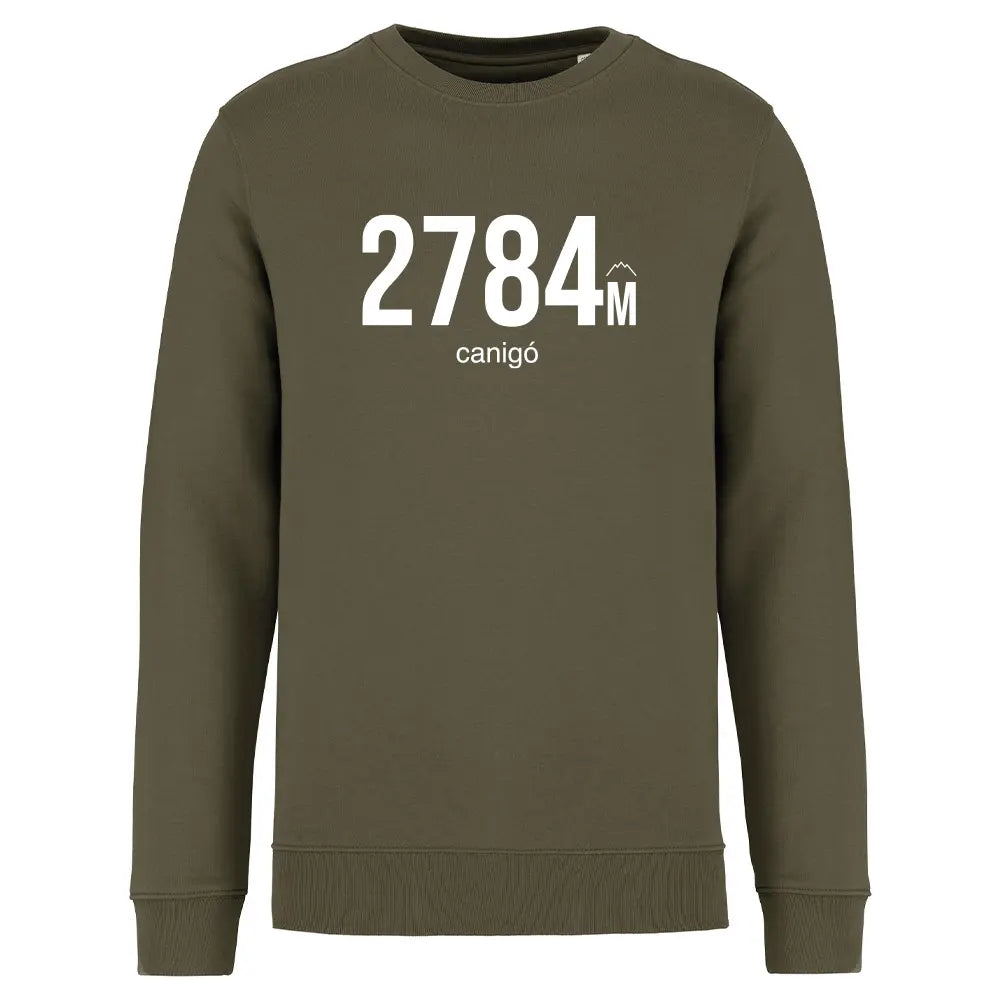 Recycled Round Neck Sweatshirt - Canigó Altitude