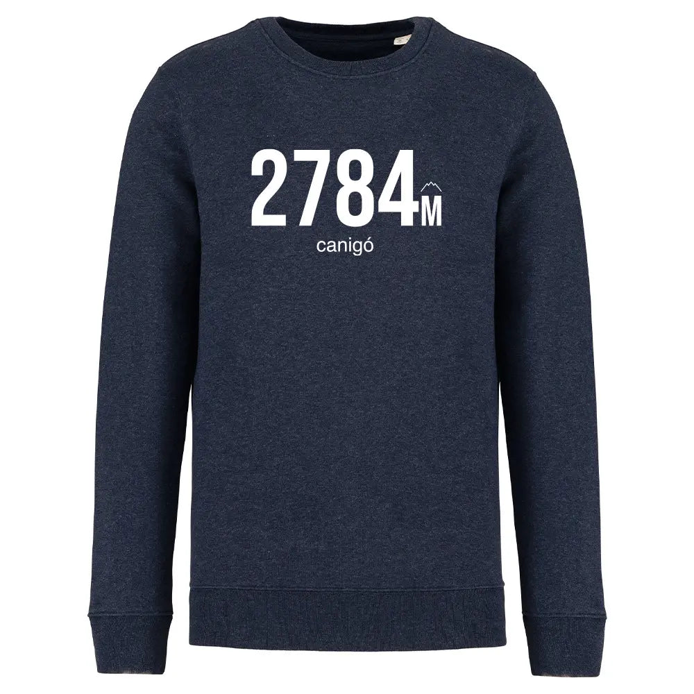 Recycled Round Neck Sweatshirt - Canigó Altitude