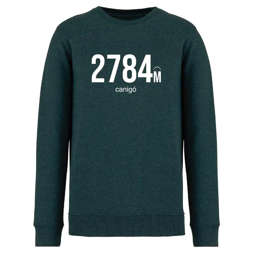 Recycled Round Neck Sweatshirt - Canigó Altitude