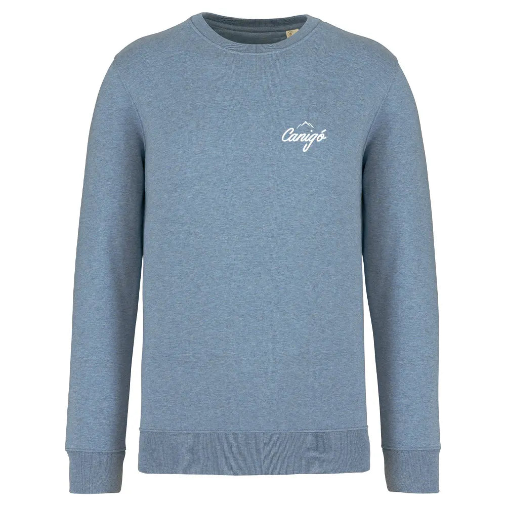 Recycled Round Neck Sweatshirt - Canigó heart