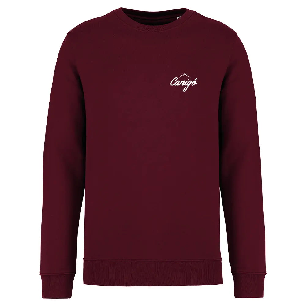 Recycled Round Neck Sweatshirt - Canigó heart