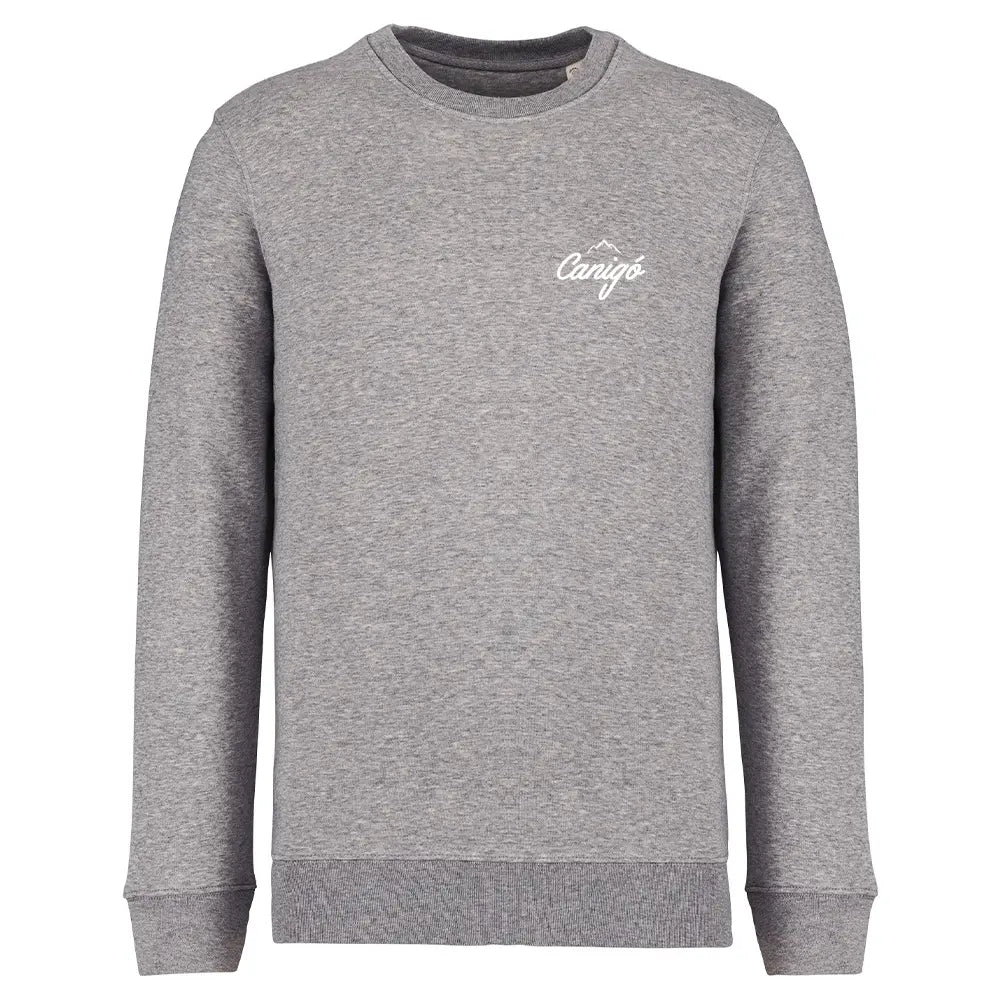 Recycled Round Neck Sweatshirt - Canigó heart