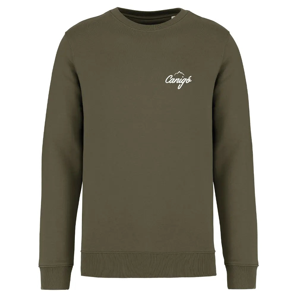 Recycled Round Neck Sweatshirt - Canigó heart