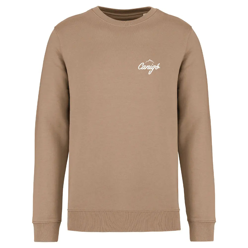 Recycled Round Neck Sweatshirt - Canigó heart