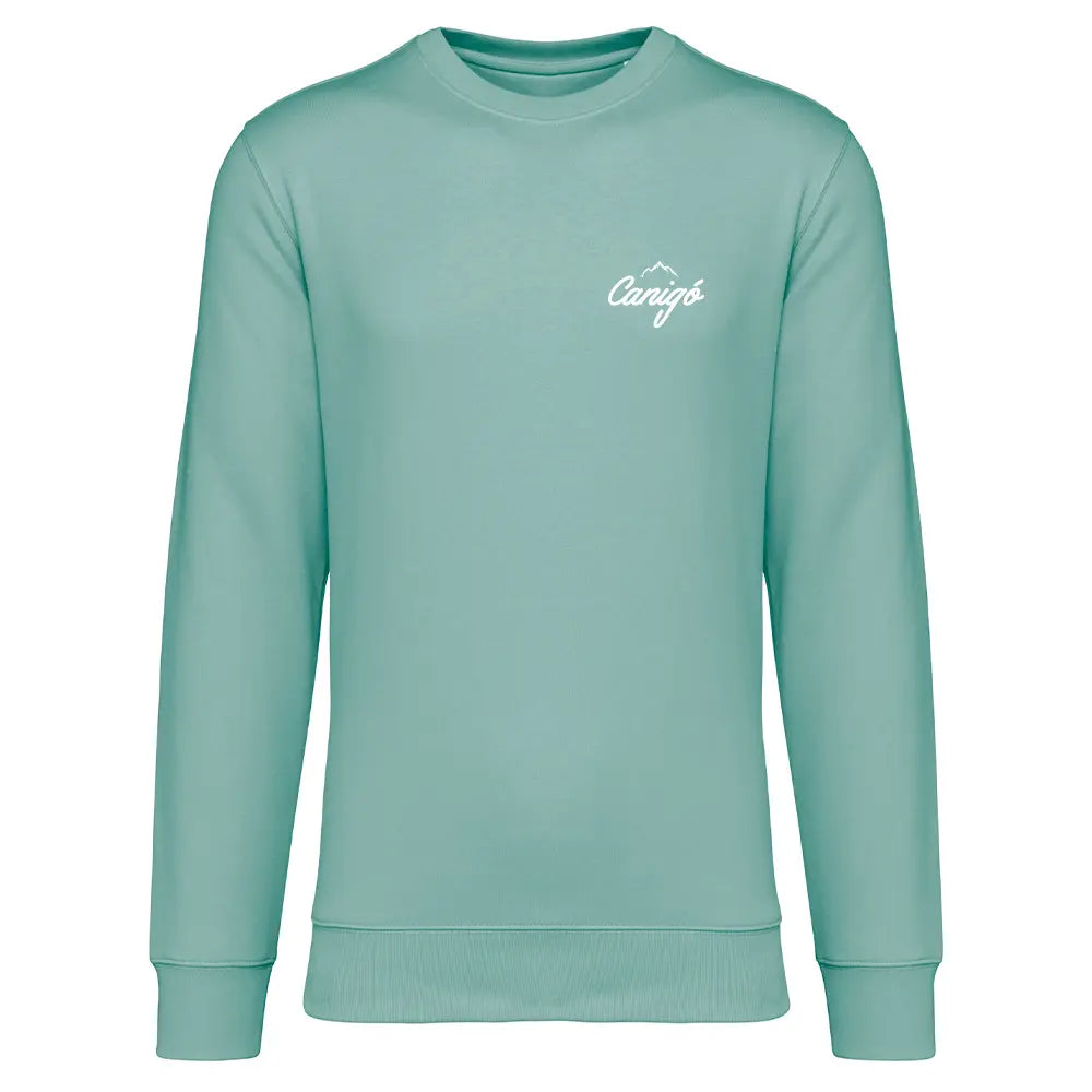 Recycled Round Neck Sweatshirt - Canigó heart