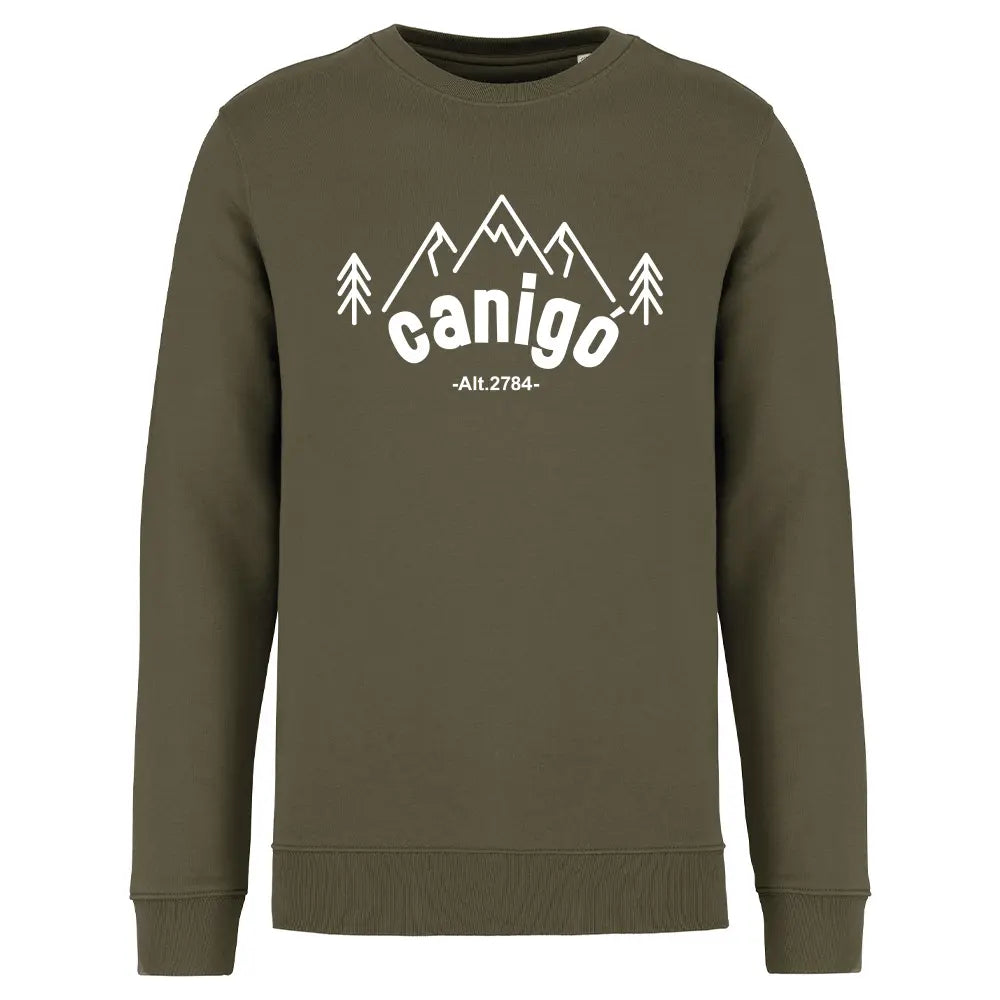 Recycled Round Neck Sweatshirt - Canigó Horizon