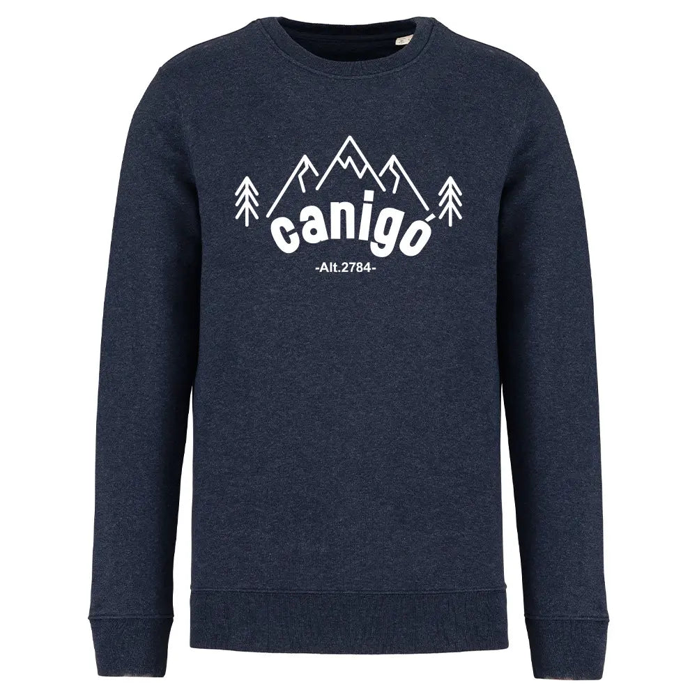 Recycled Round Neck Sweatshirt - Canigó Horizon