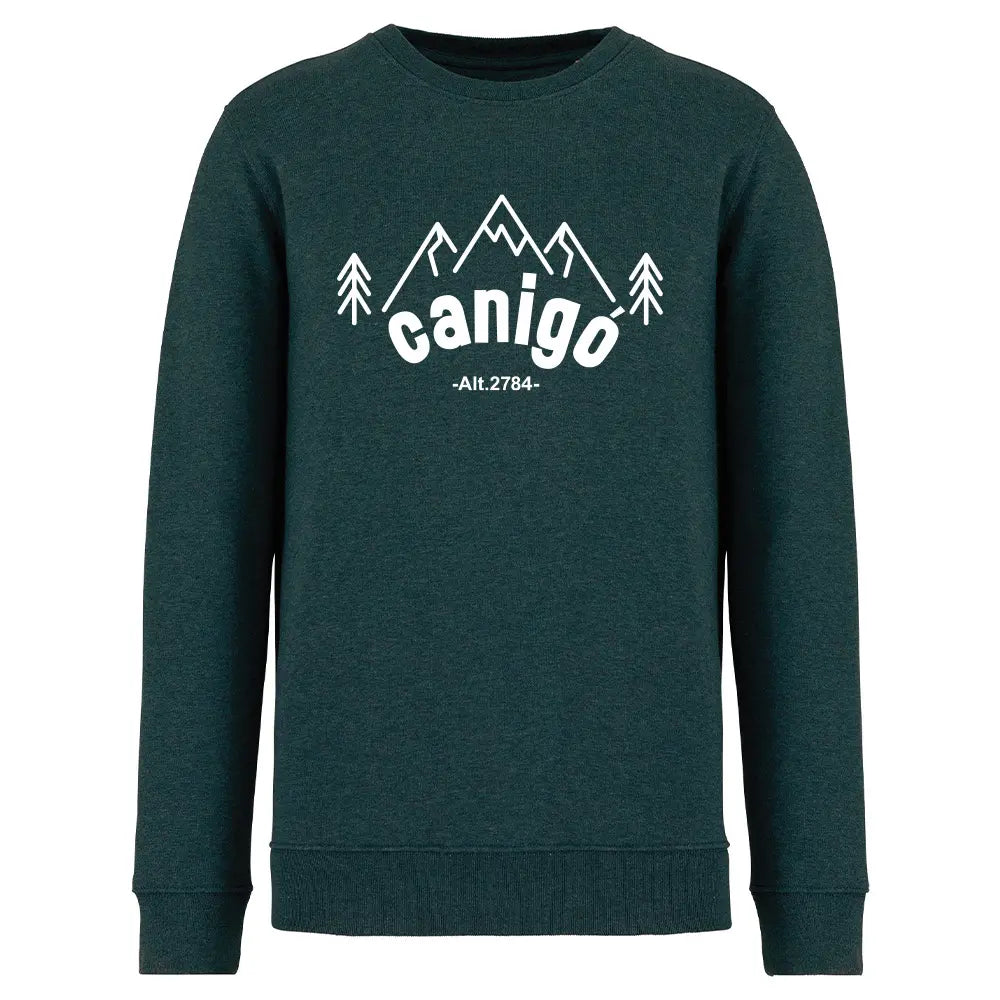 Recycled Round Neck Sweatshirt - Canigó Horizon