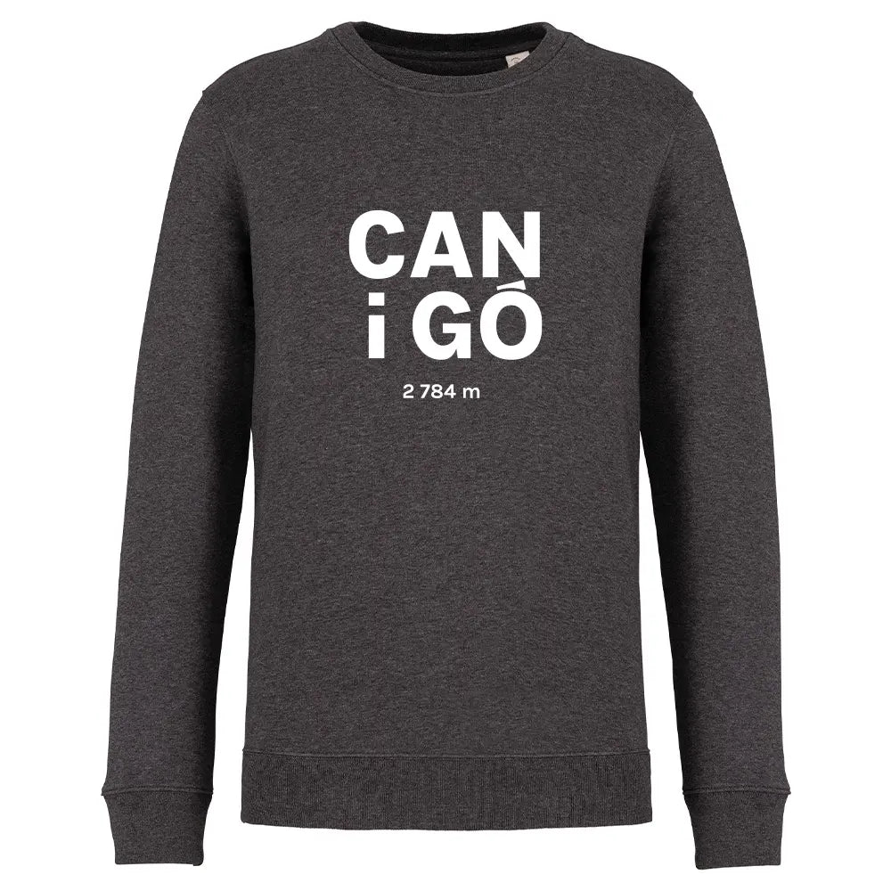 Recycled Round Neck Sweatshirt - Canigó vertical