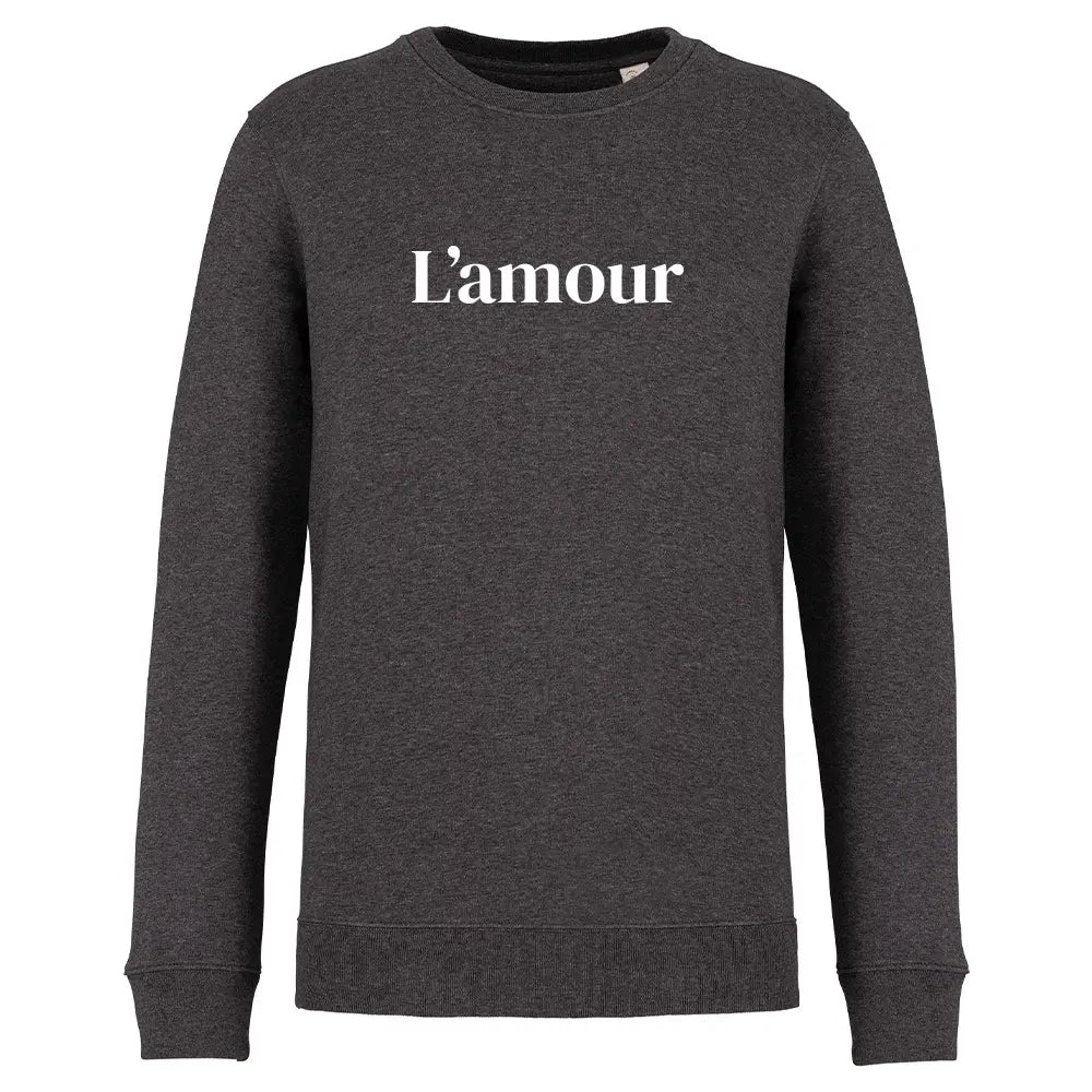 Sweat Col rond Recyclé - L'amour