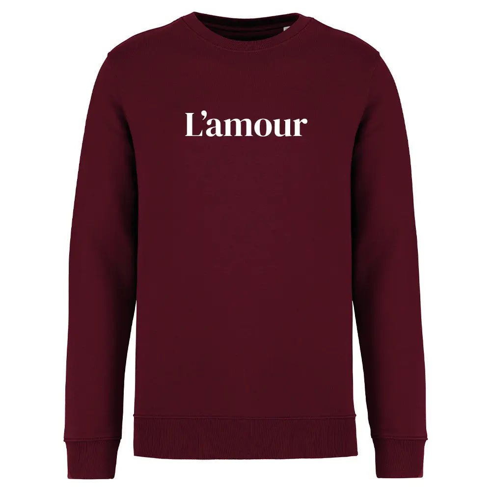 Sweat Col rond Recyclé - L'amour