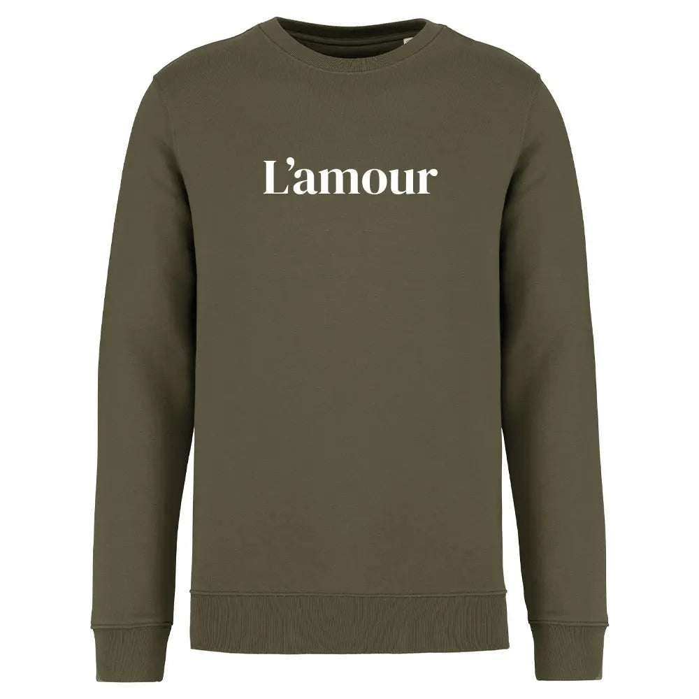 Sweat Col rond Recyclé - L'amour