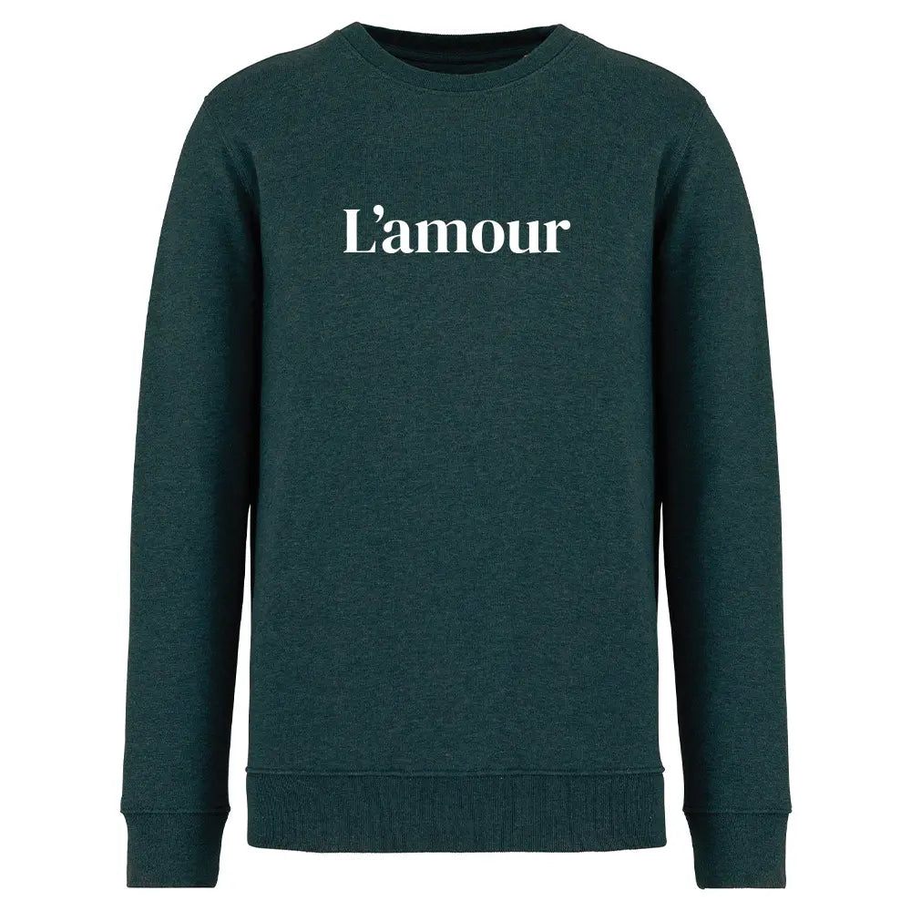 Sweat Col rond Recyclé - L'amour