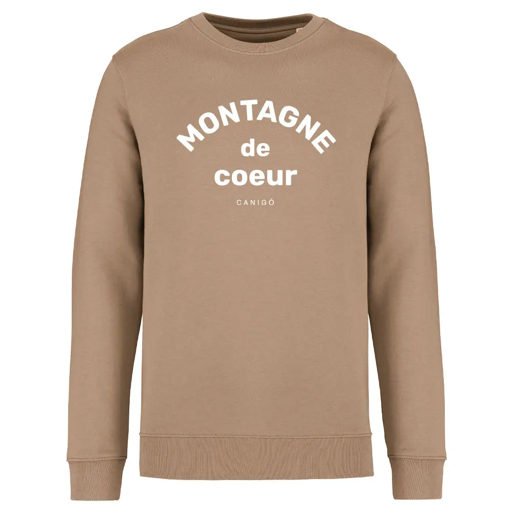 Recycled Round Neck Sweatshirt - Montagne de Coeur