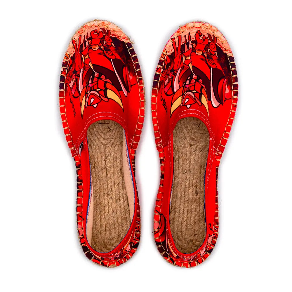 Goldorak Red Espadrille