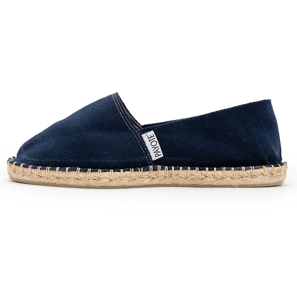 Espadrille bleu marine fabriquée en France