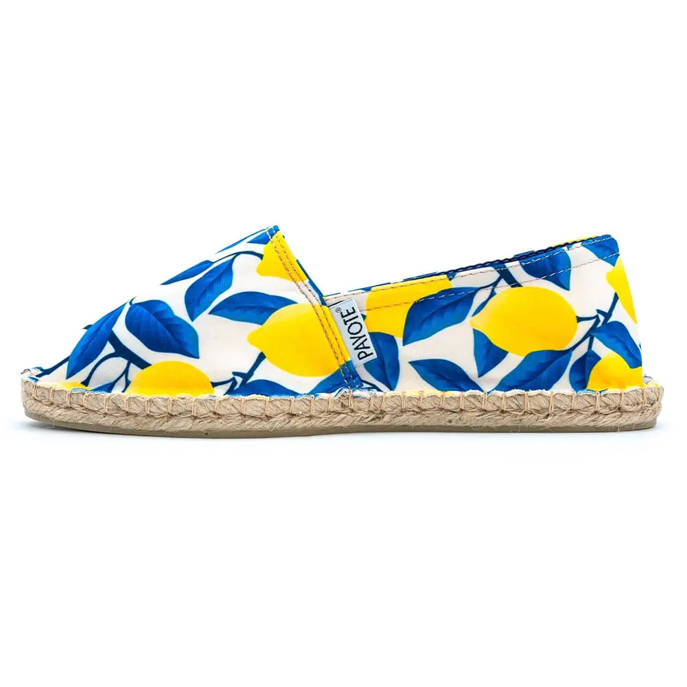 espadrille imprimée citrons Arya