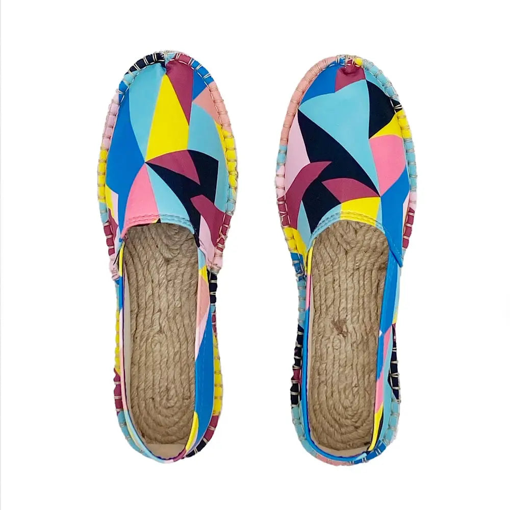 Espadrille Clémence, le modèle graphique et coloré pour l'été