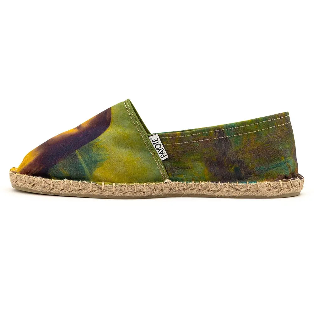Découvrez l'espadrille à l'effigie du tableau de Léonard de Vinci