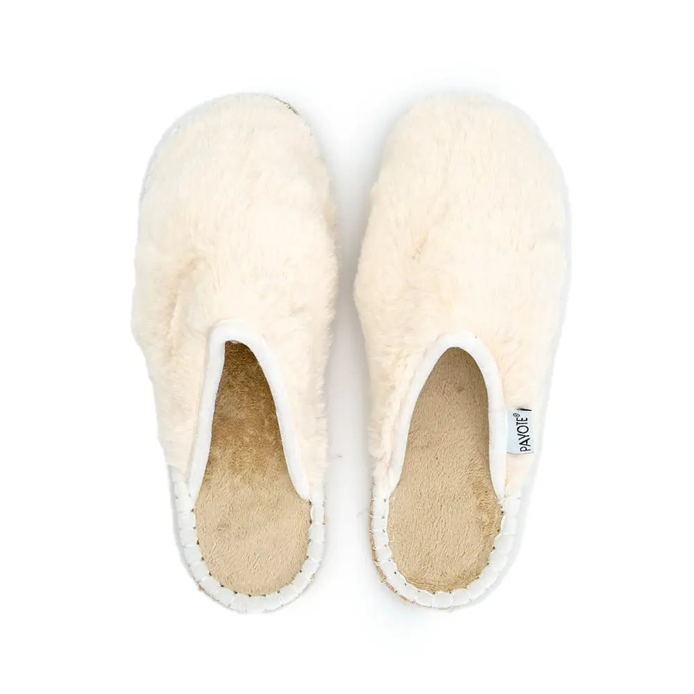 Chausson Mule Espadrille Blanche