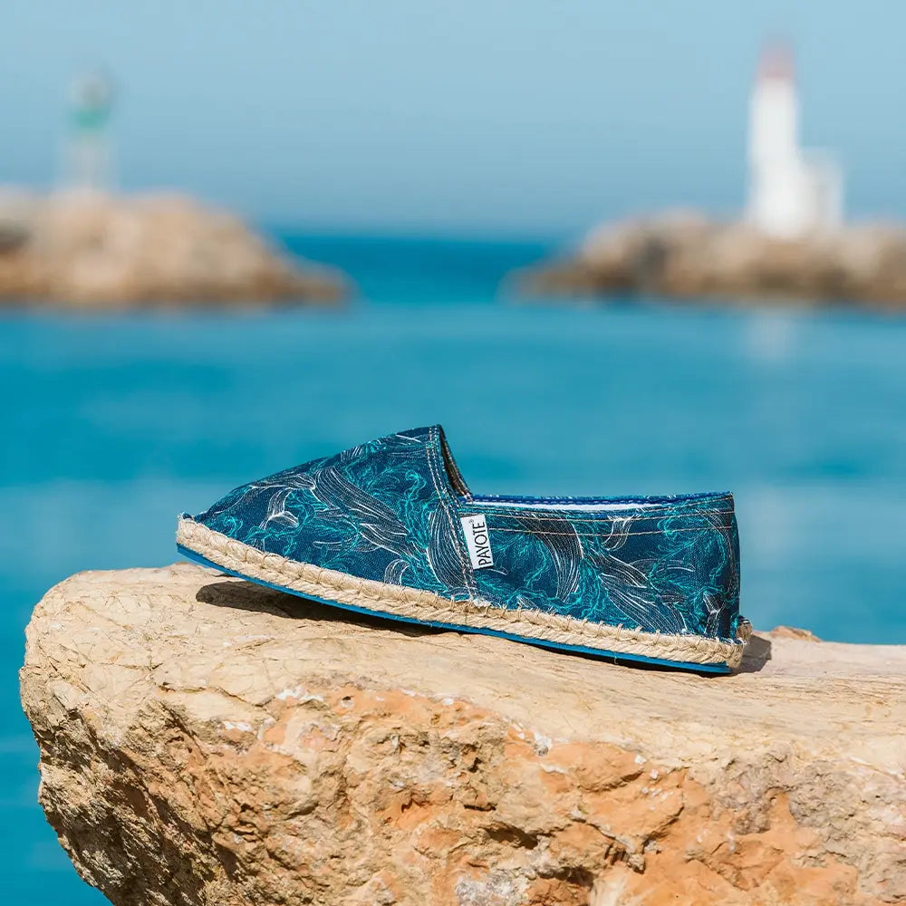 Espadrille recyclée Océan